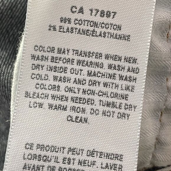 GAP Curvy Profile Bootcut Jeans Sz 29 Dark Wash Cotton Blend Stretch Preppy - Picture 8 of 8